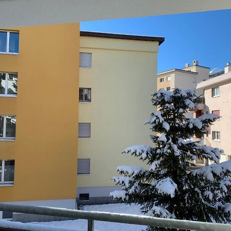 Zentral Bei Kongresshaus, Langlaufloipe, Hallenbad, Garage, Wifi, Voll Ausgestattet - Fewo Gian Давос Экстерьер фото