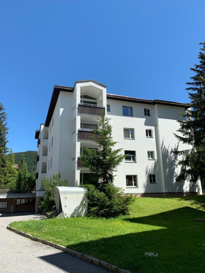 Zentral Bei Kongresshaus, Langlaufloipe, Hallenbad, Garage, Wifi, Voll Ausgestattet - Fewo Gian Давос Экстерьер фото